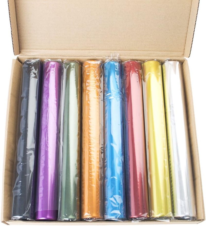 Muka 8 Packs Aluminum Track and Field Relay Batons Sticks Assorted Color Relay Running Race Outdoor Field Tools - Image 3